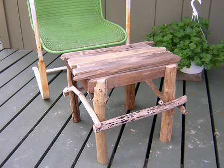 01 2007 Driftwood Stools